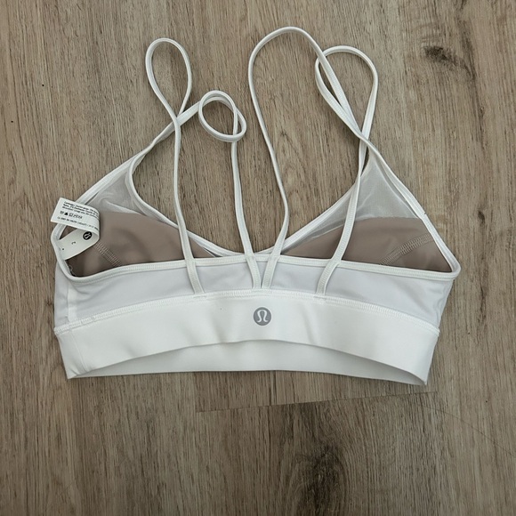 White Mesh Bralette - Picture 2 of 3